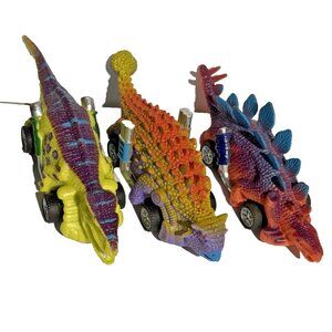 Adventure Force  Dino Racers Dinosaur Vehicles Lot of 3